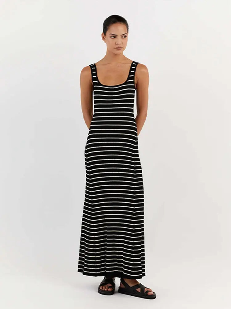 Vesper -  Striped Dress